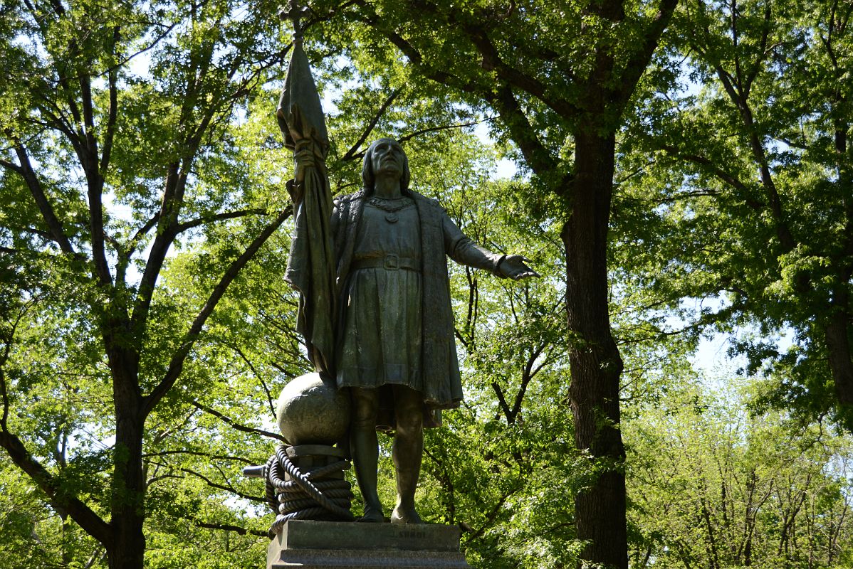 06B Christopher Columbus Sculpture By Jeronimo Sunol At The South End Of The Mall In Central Park Midpark 66 St